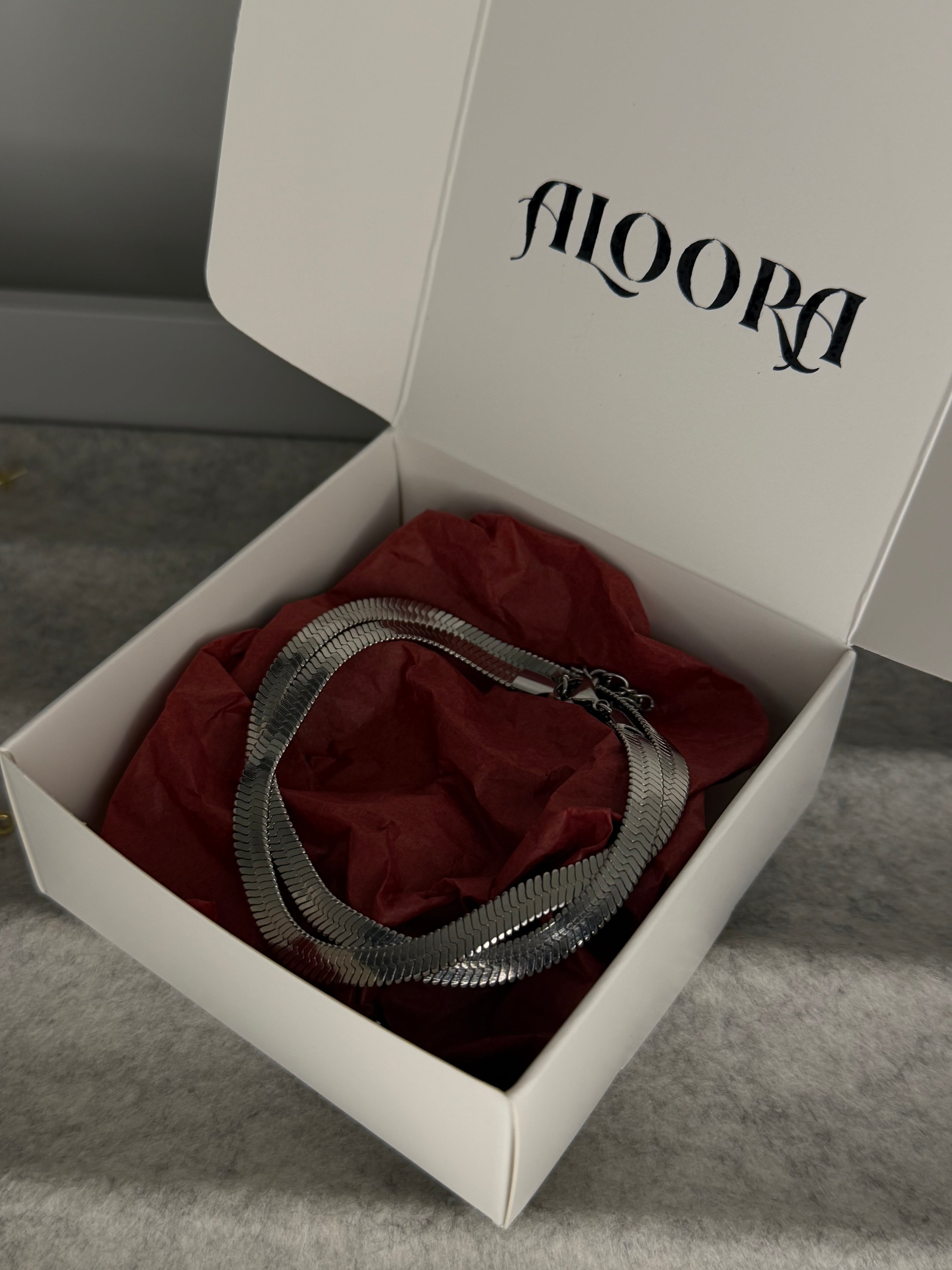 Silver Cobra Chain