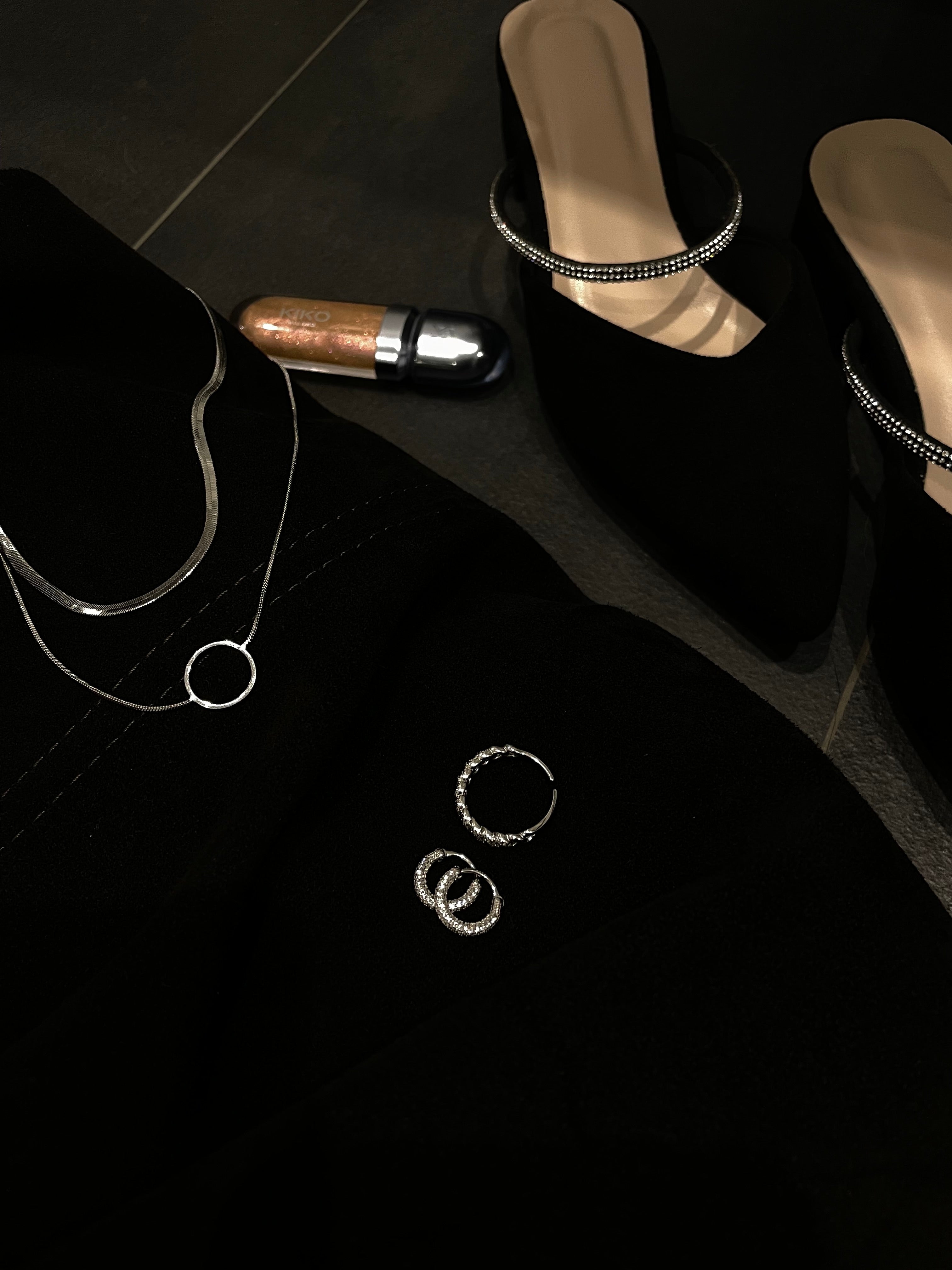 Circle Ring Double Layer Necklace