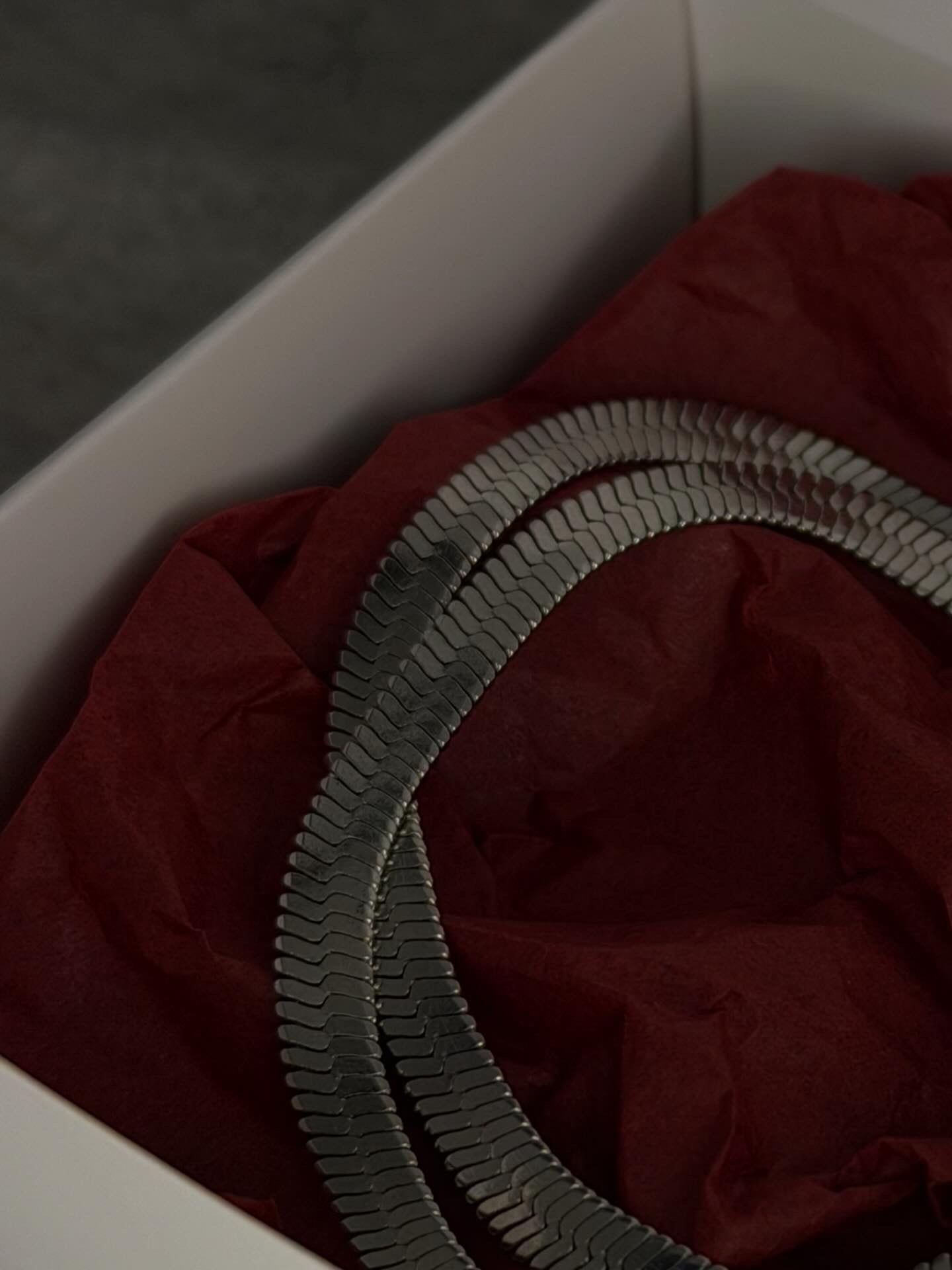 Silver Cobra Chain