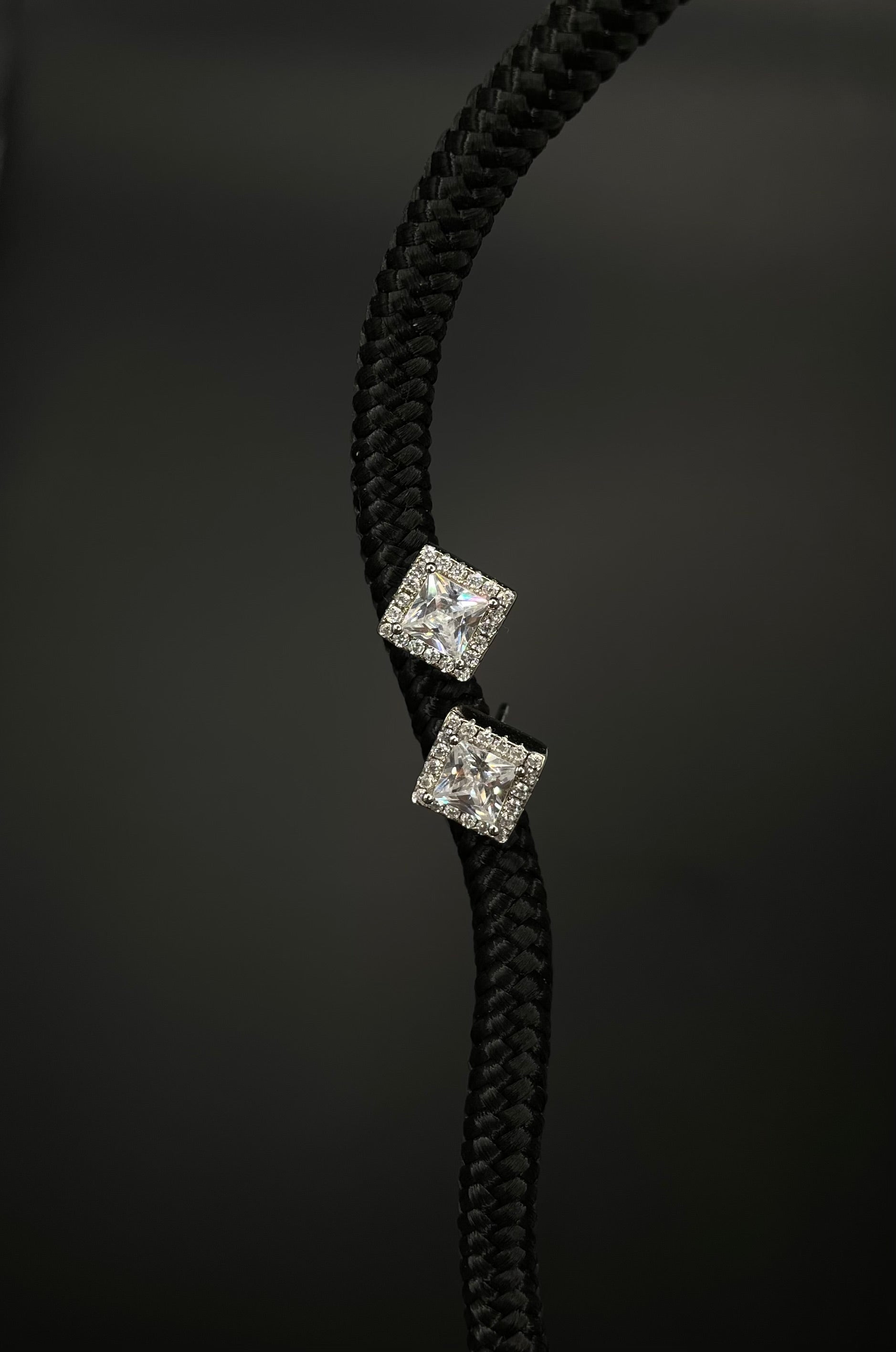 Square Stud Earrings
