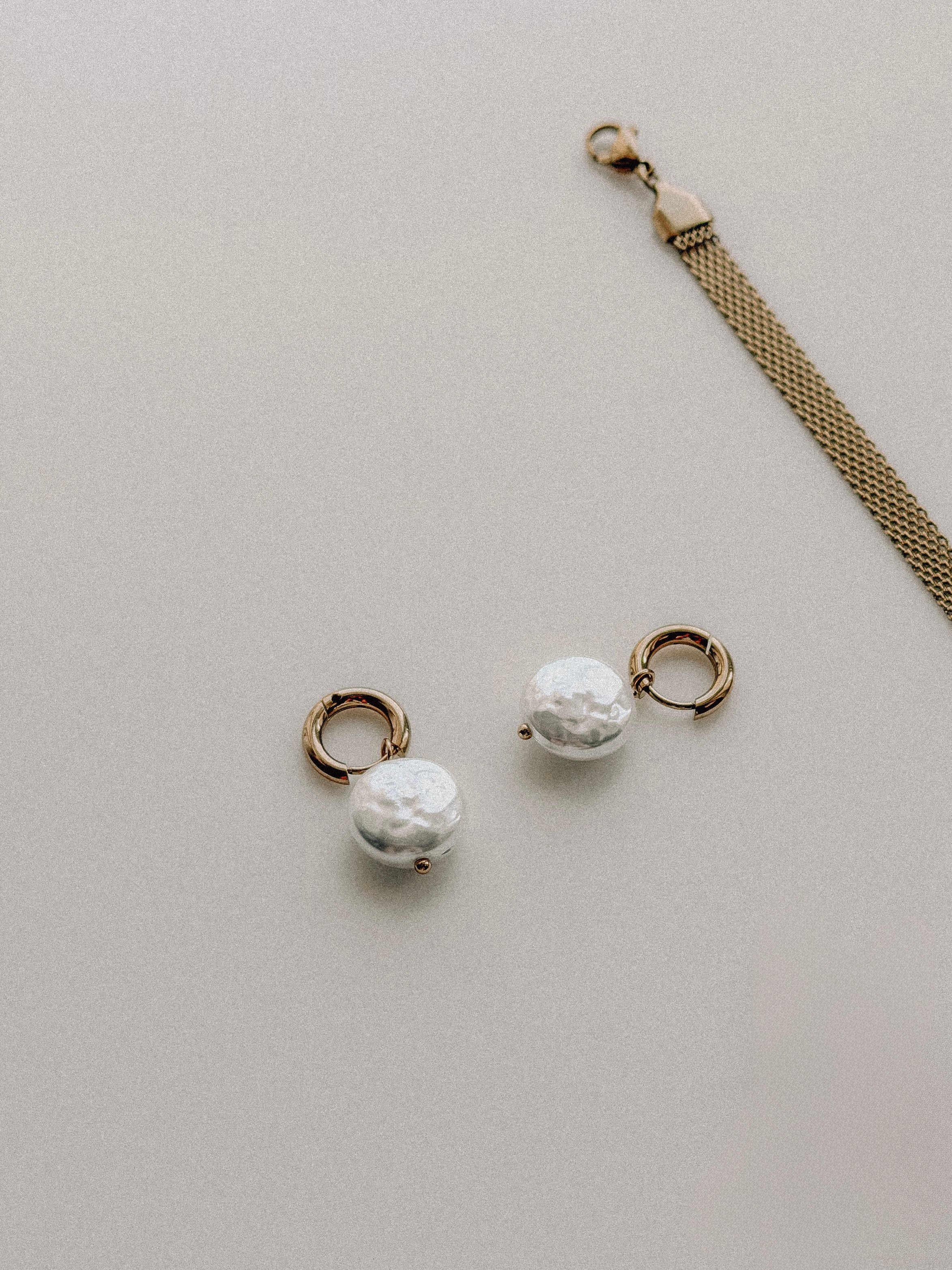 2in1 Pearl Earrings