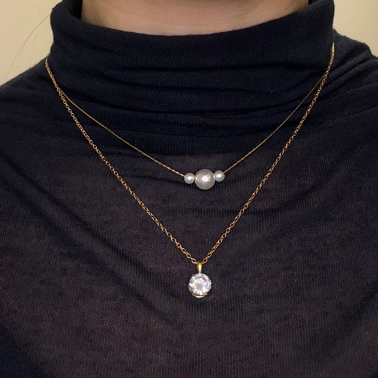 Solitaire Pendant Necklace
