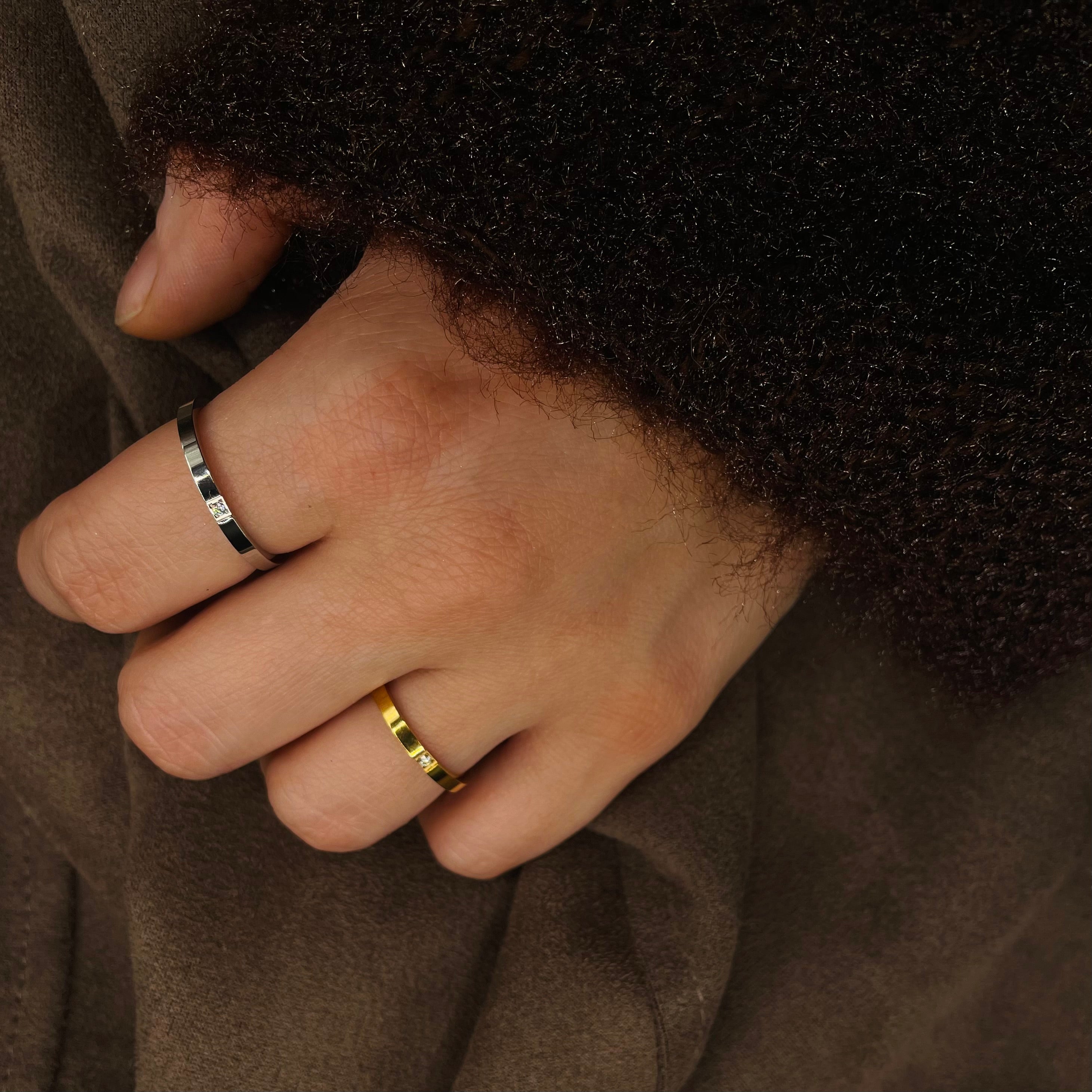 Minimal Zircon Ring