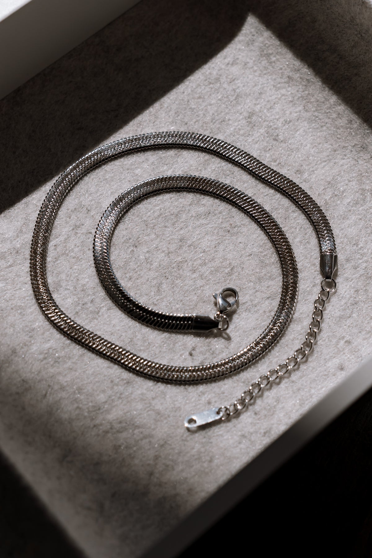 Silver Cobra Chain