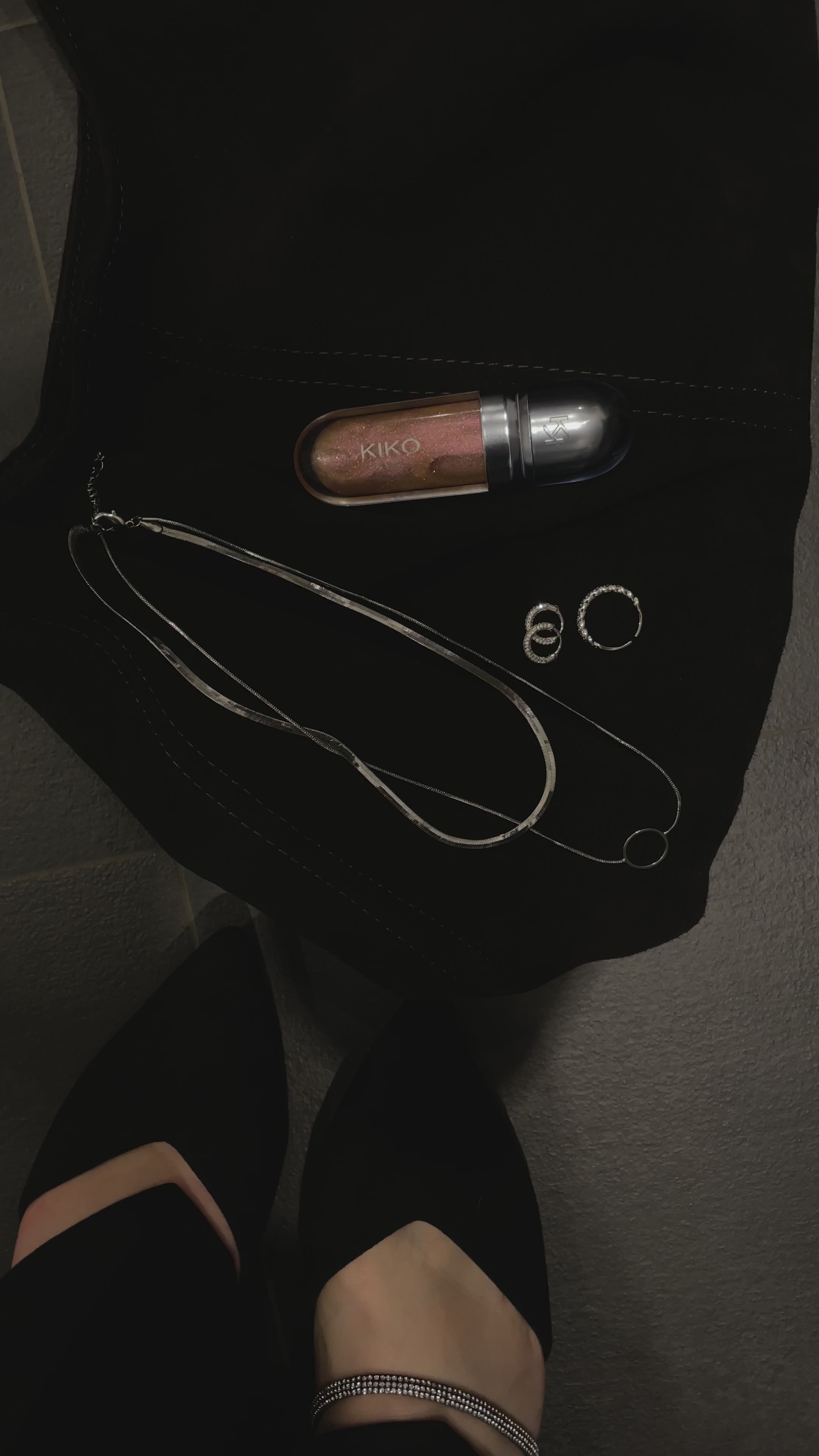 Circle Ring Double Layer Necklace